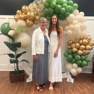 Linen White Strapless Dress
